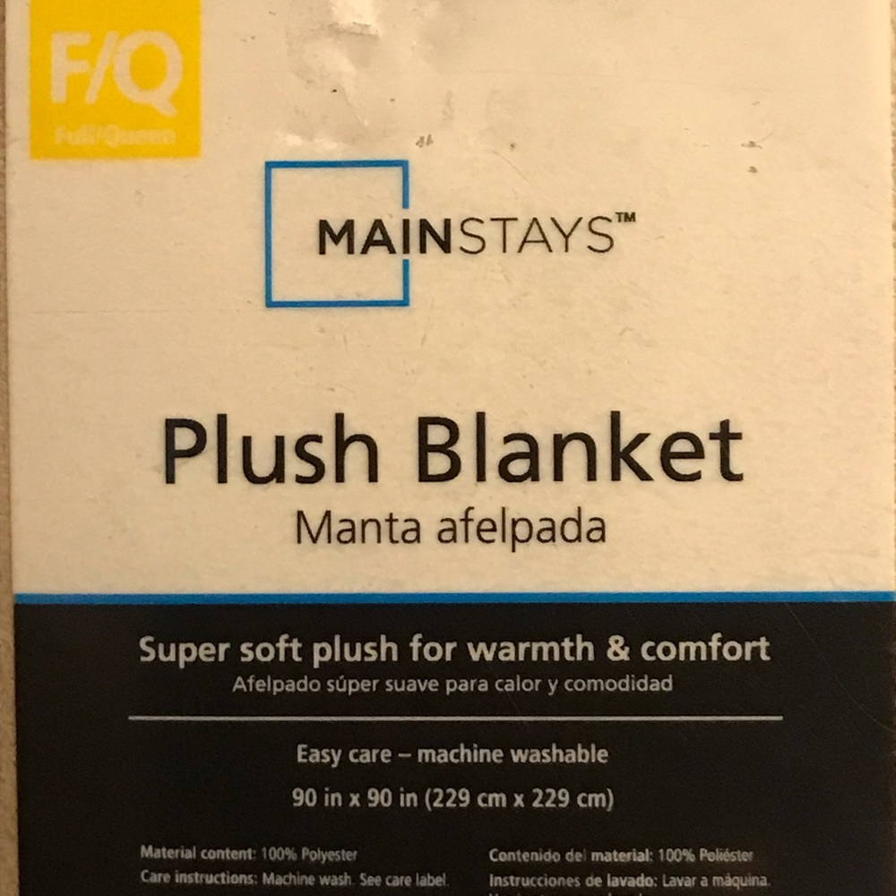 NWT! Super Soft Oversized 90”x90” Plush Blanket FULL / QUEEN Brownstone - Picture 4 of 10